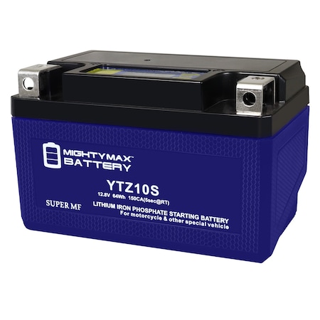 YTZ10S Lithium Replacement Battery compatible with MV Agusta F4 1000 04-07